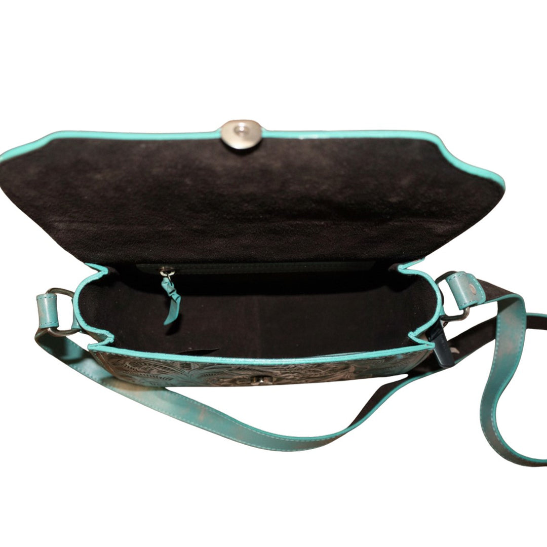 Jaac Arnold Navajo Studded Turquoise Crossbody