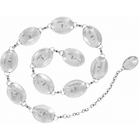 Justin Farmington Concho Chain Belt C21221