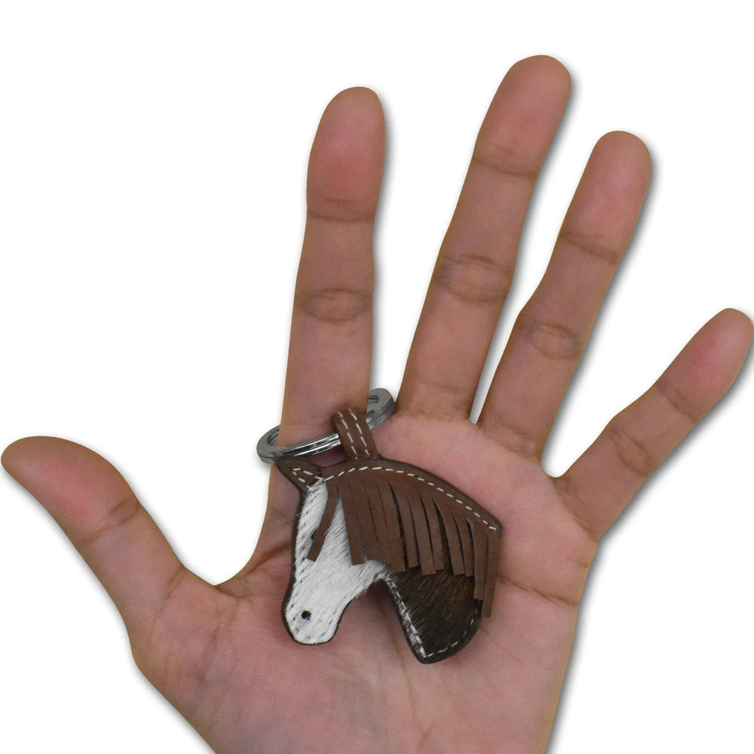 ILI Horse Charm Key Chain Turquoise 6177
