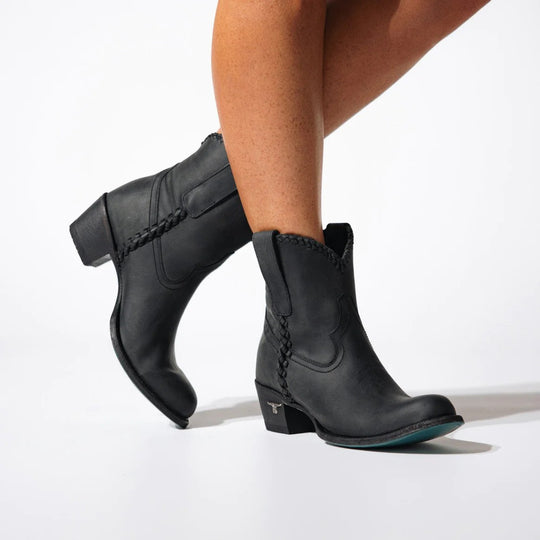 Lane Plain Jane Black Women's Bootie LB0359U
