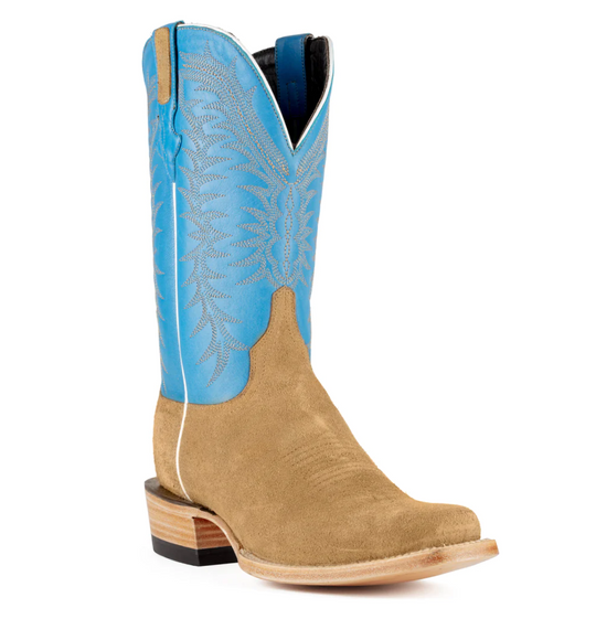 Resistol Rough Out Cognac Suede Men's Boot RB0404072CW