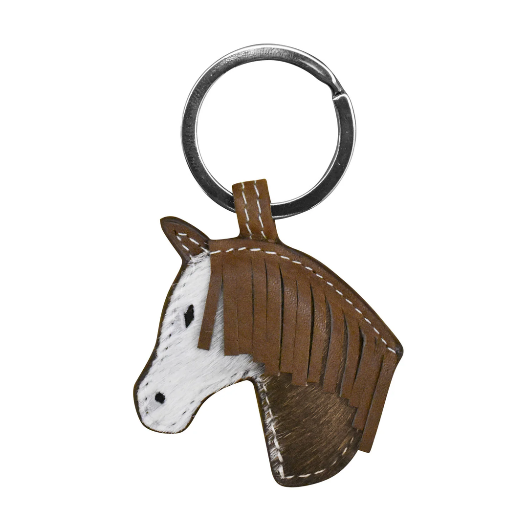 ili Horse Charm Key Chain Toffee 6177