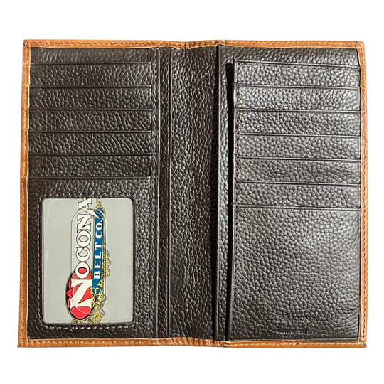 Nocona Tooled Hide Rodeo Wallet N5426208