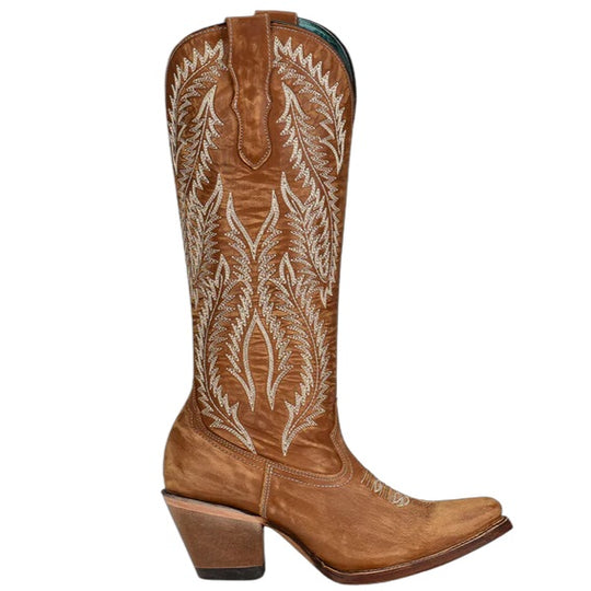 Corral Tall Gold Embroidery Women's Boot A4216