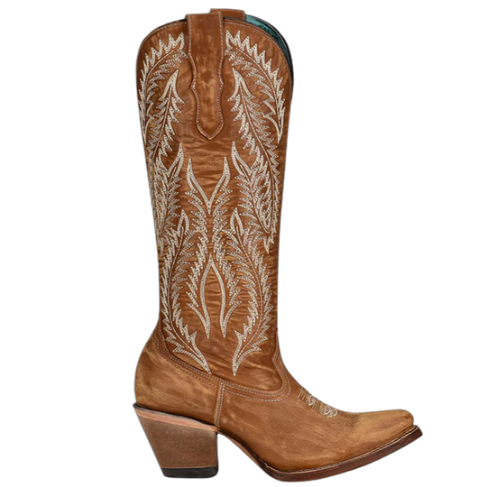 Corral Tall Gold Embroidery Women's Boot A4216