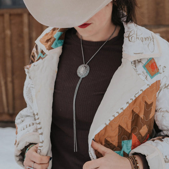 Cowgirl Confetti Rising Sun Necklace CCNEC102