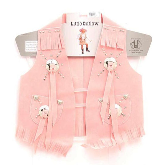 M&F Little Outlaw Pink Girl's Vest 5083630
