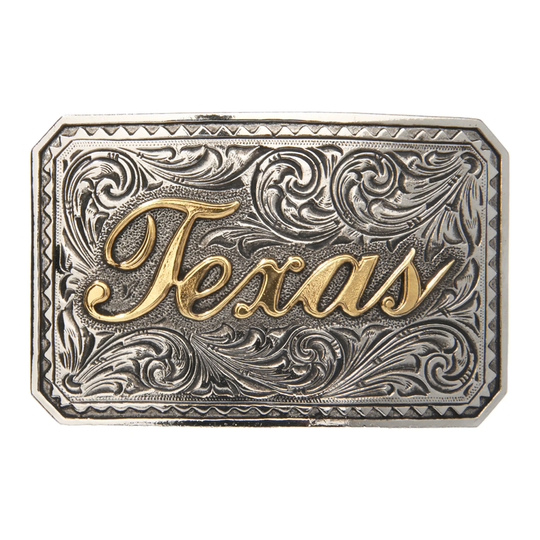Two-Tone Texas Buckle 504