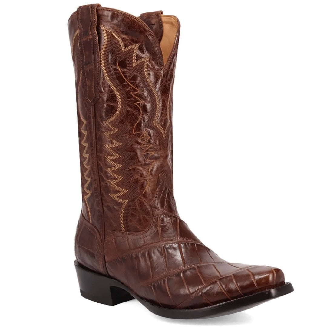 Dan Post Gold Label Delano Alligator Brass Men’s Boot GL108
