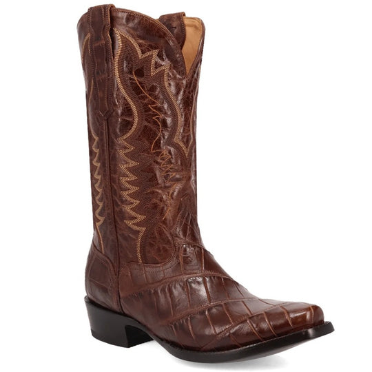 Dan Post Gold Label Delano Alligator Brass Men’s Boot GL108