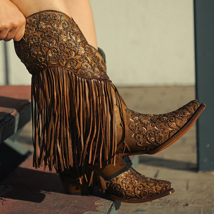 Corral Honey Fringe Women s Boot C3876