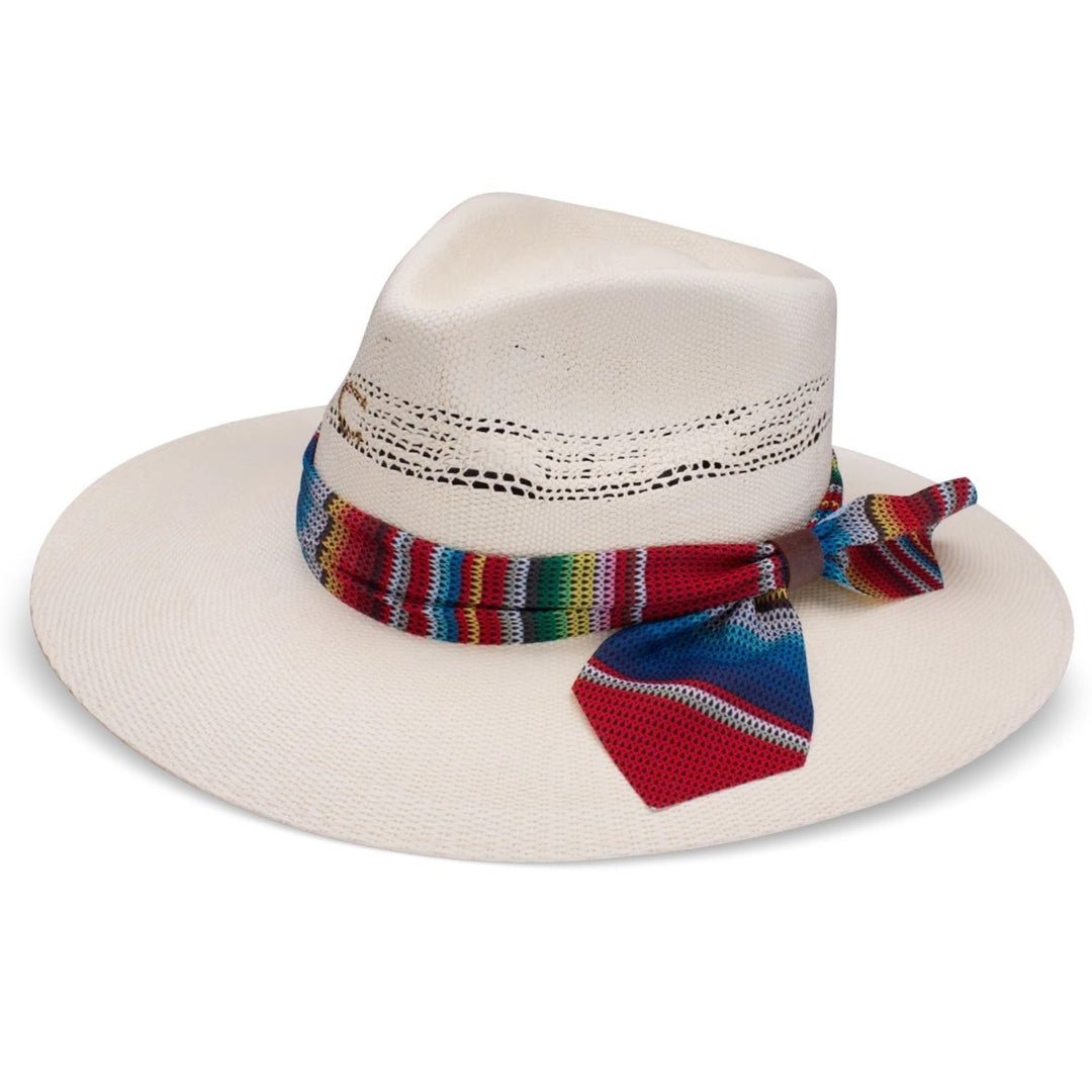 Charlie 1 Horse Fiesta Straw Flat Brim CSFSTA-343681