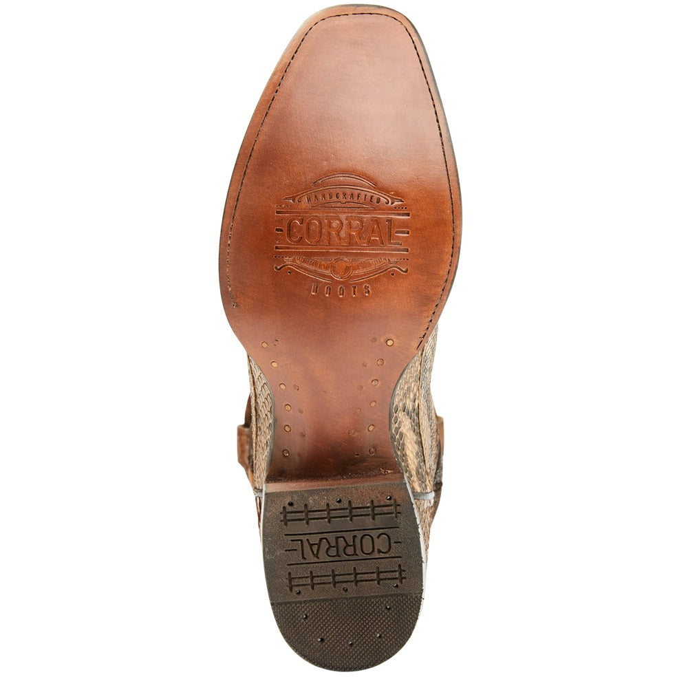 Corral Python Embroidery Men's Boot A4550