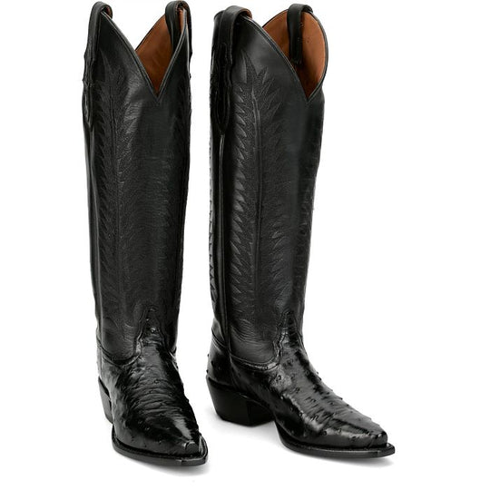 Tony Lama Women's Carolina Full Quill Ostrich Boots SG4041L