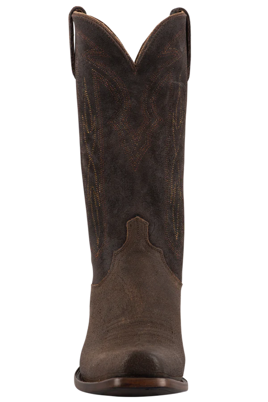Lucchese Brazos Whiskey Chocolate Nubuck Men's Boot M3434