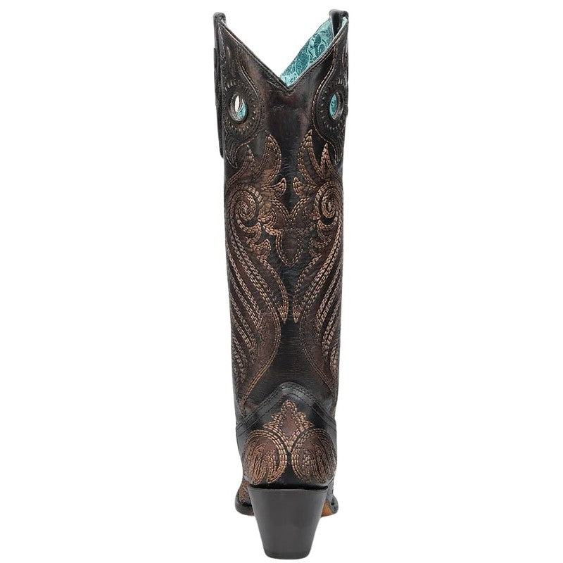 Corral Tall Black Honey Women's Boot A4814