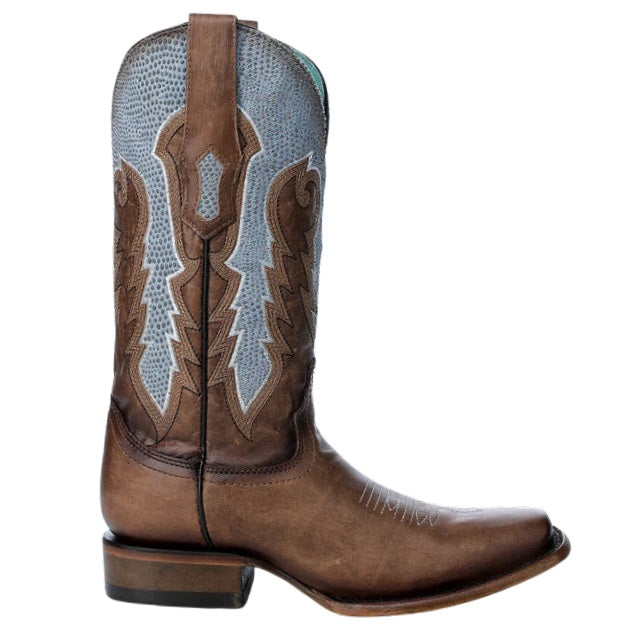 Corral Icey Blue Brown Women's Boot Z5292
