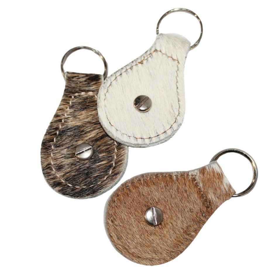 Gaucho Longhorn Star Concho Keychain