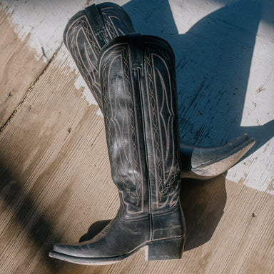 Hyer Wildcat 17" Tall Black Boots HW56039