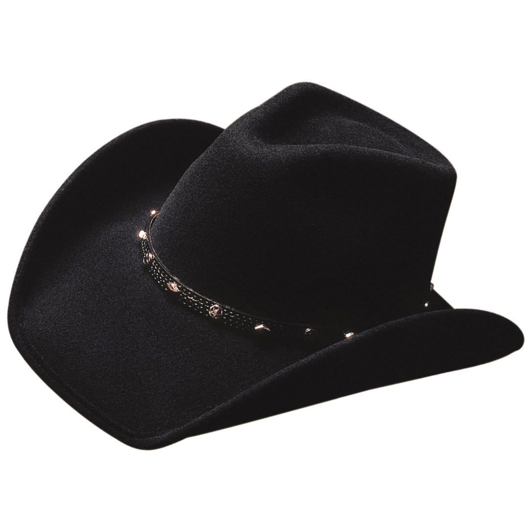 Bullhide Thunderbird Black Wool Cowboy Hat 0328BL