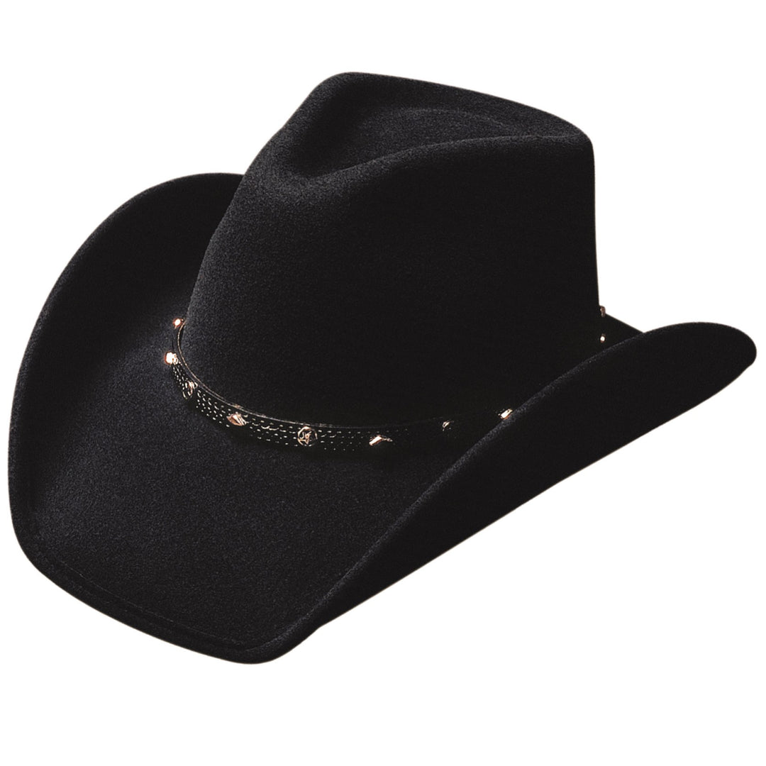 Bullhide Thunderbird Black Wool Cowboy Hat 0328BL