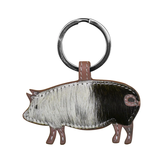 ili Pig Charm Key Chain Toffee 6176