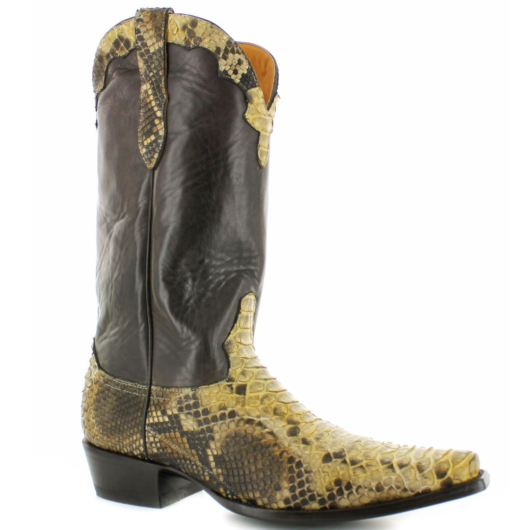 Old Gringo Yellow Python Men's Boot M147 - Main Image