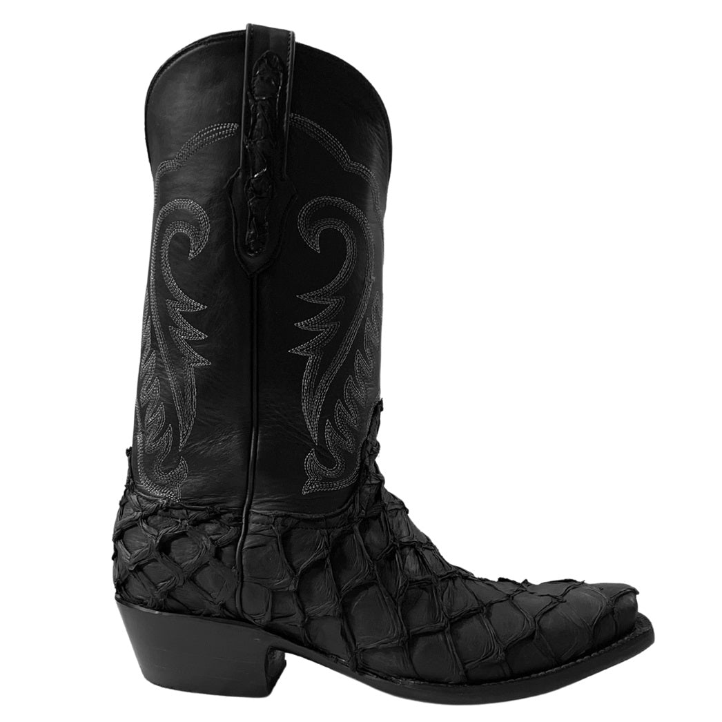 Black Jack Pirarucu Black Men's Boot BK1720-V3