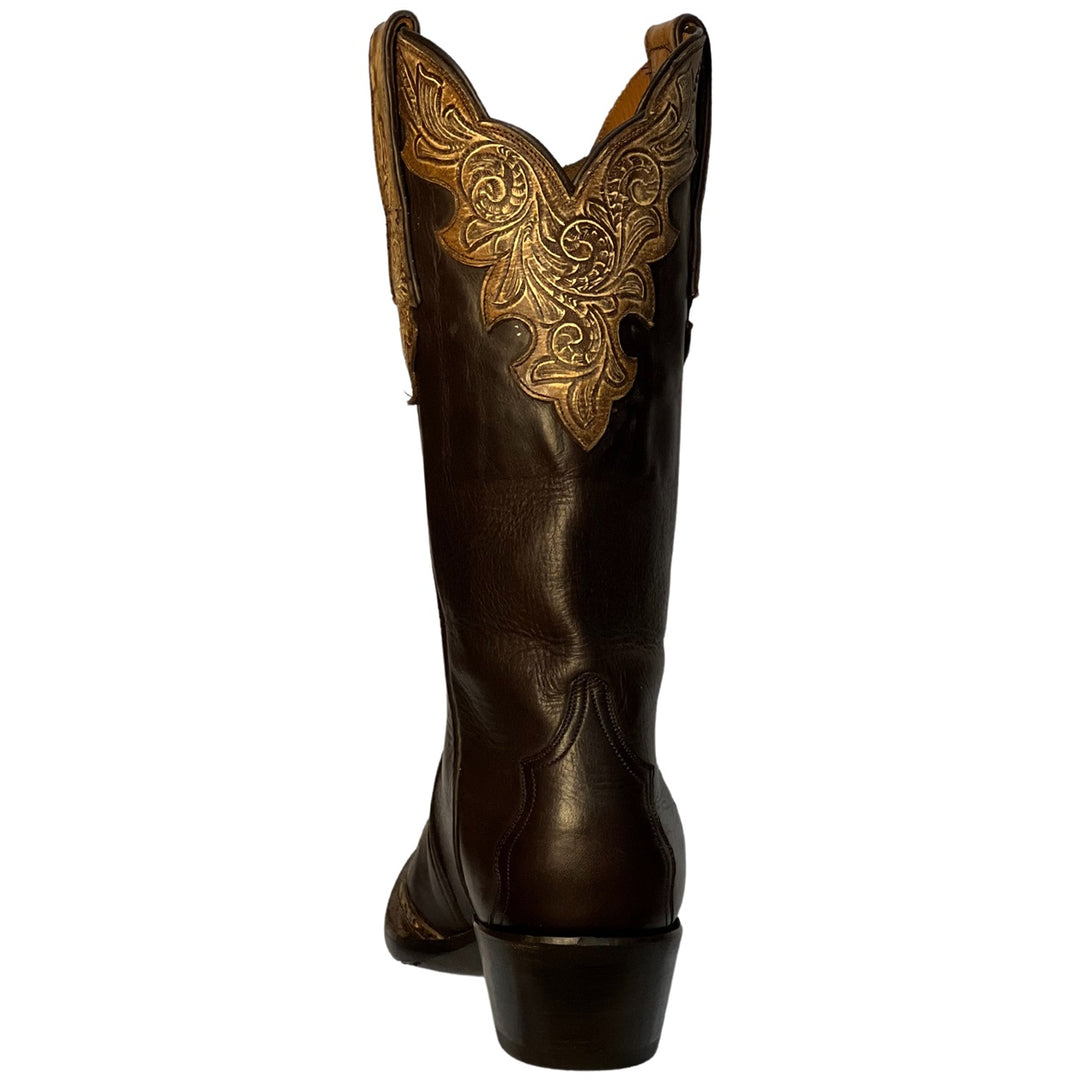 Black Jack Ranch Hand Tooled Women's Boot LHTP245