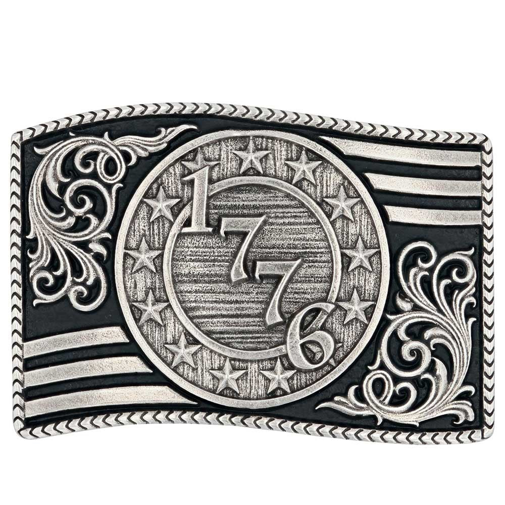 Antiqued 1776 Buckle A945