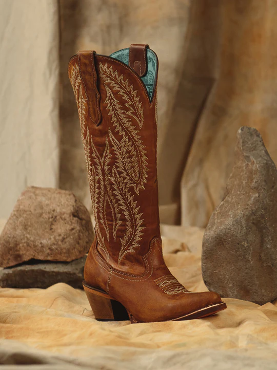 Corral Gold Embroidery Tall Boot A4216