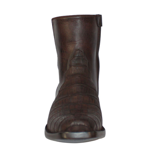 Black Jack Sueded Caiman Belly Men's Bootie CH1329