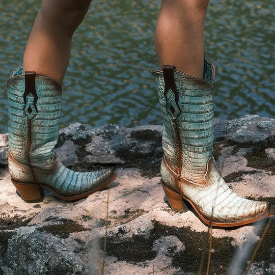 Corral Full Caiman Jade Women's Boot C3998