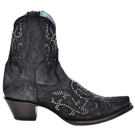 Corral Embroidery Crystal Women's Bootie C4106