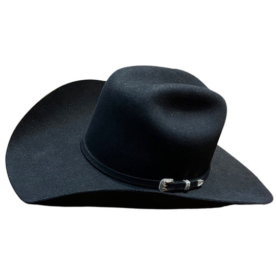 Serratelli Palo Alto 6X Black Fur Felt Cowboy Hat
