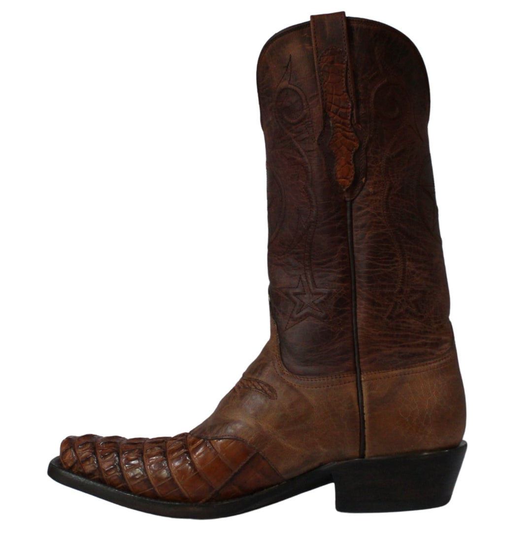 Black Jack Reverse Crocodile Tail Men's Boot MU157
