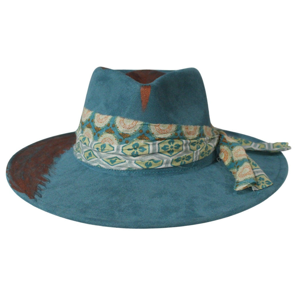 Betsy Simmons Sky Runner Wool Flat Brim