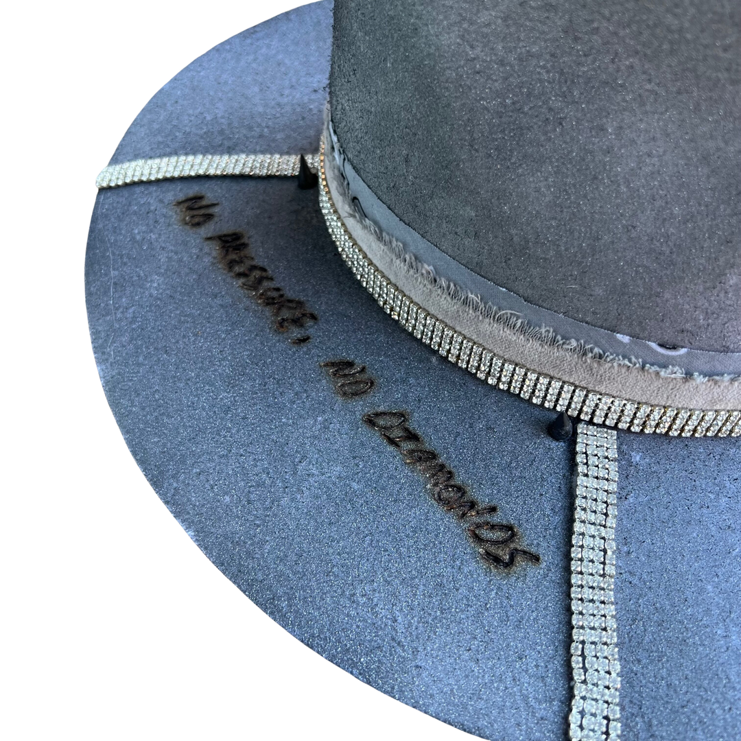 Caimey Carter "Marliyn Silver" Flat Brim