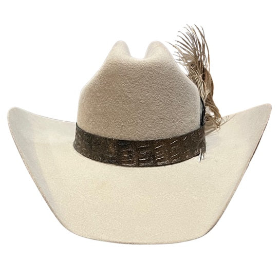 Caimey "Lady Peacock" Wool Cowboy Hat