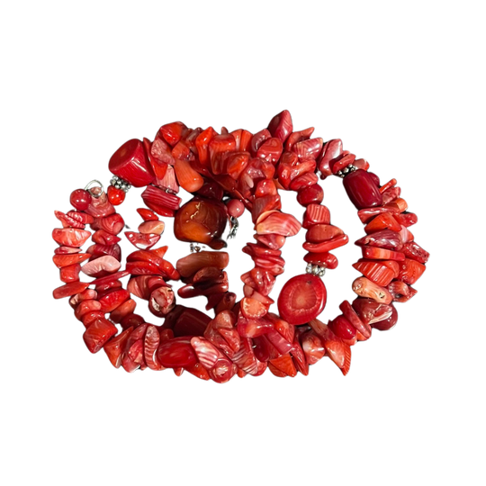 Paige Wallace Coral Spiral Bracelet