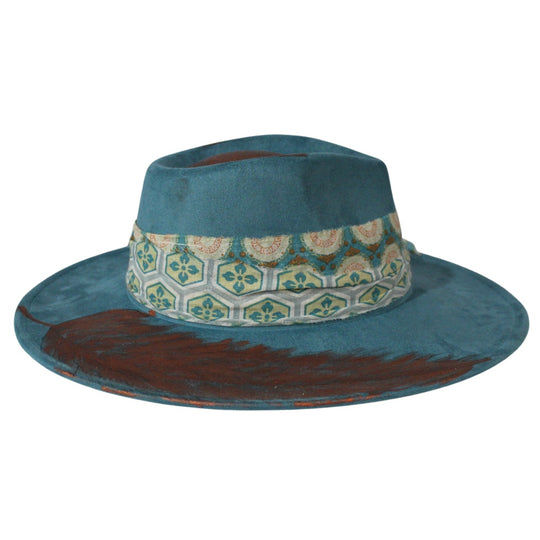 Betsy Simmons Sky Runner Wool Flat Brim