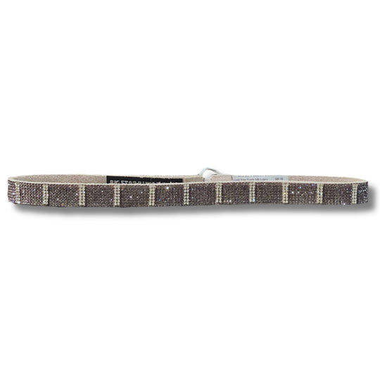 Big Star Bling Light Grey Suede Hatband