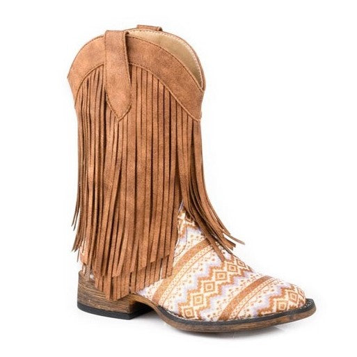 Roper Aztec Fringe Kids Boot 09-018-1903-3503
