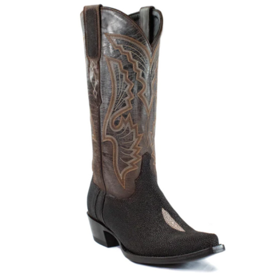 Azulado Blakely Brown Stingray Women's Boot AZ10022