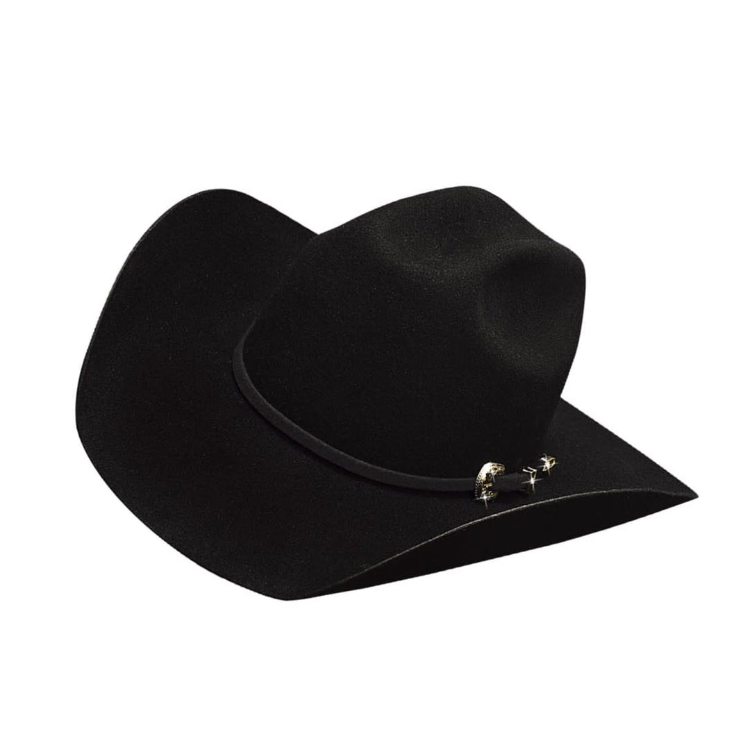 Bullhide Kingman Jr. Black Kid's Wool Hat 0646BL