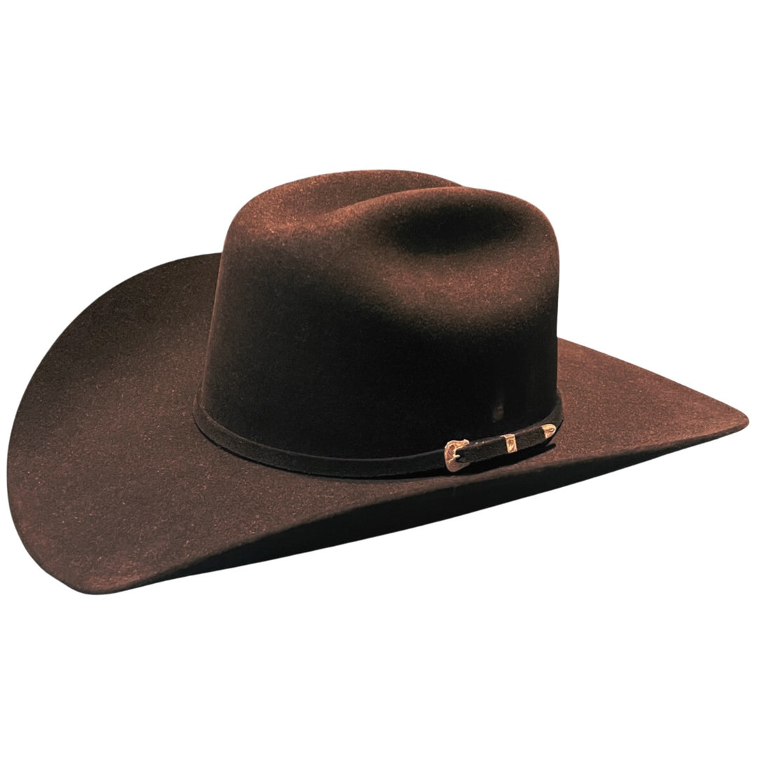 Serratelli Beaumont 6X Brown Fur Felt Cowboy Hat