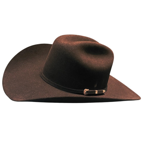 Serratelli Beaumont 6X Brown Fur Felt Cowboy Hat
