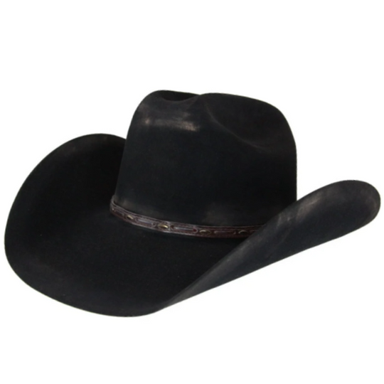 Stetson Boss of Plains 6X Black Fur Felt Cowboy Hat