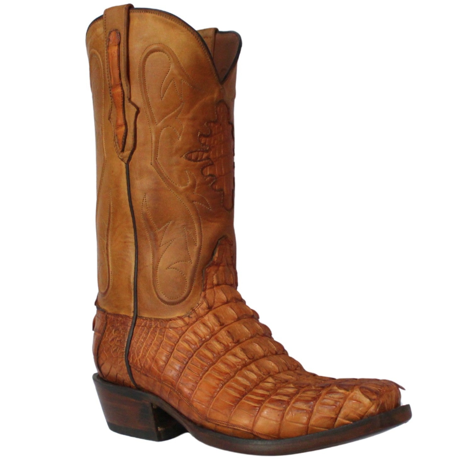 Black Jack The Nile Croc Cognac Men's Boot BCGC846 – Wild Bill's