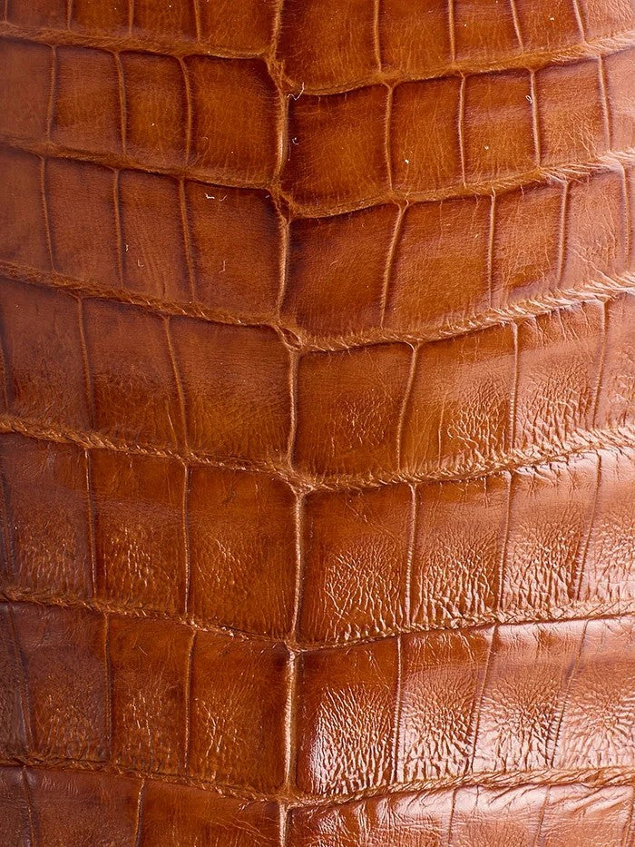 Lucchese Men's Wyatt Ultra Belly Caiman Boots M4496.WF